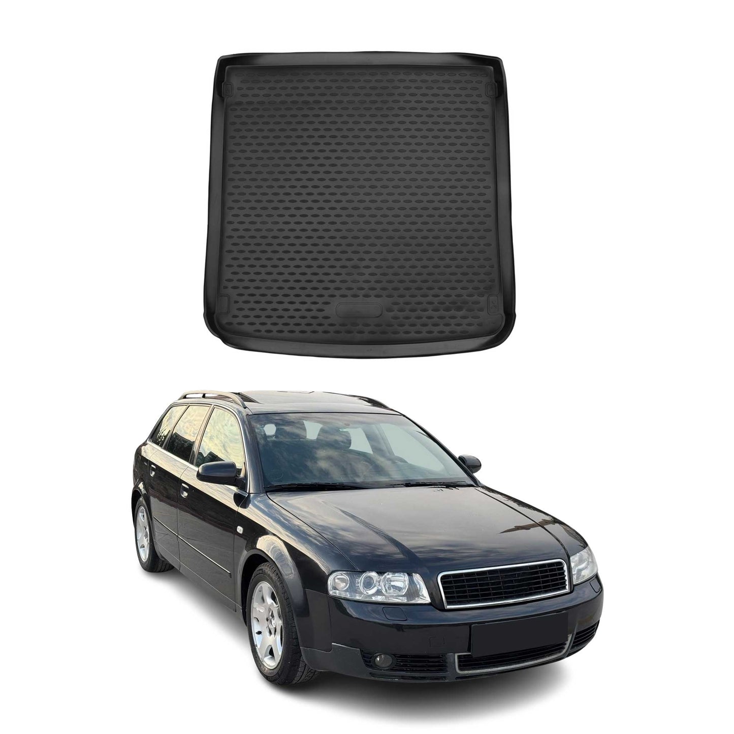 Covoraș portbagaj/tapițerie portbagaj pentru Audi A4 B6 B7 Avant 2001-2008, cauciuc TPE