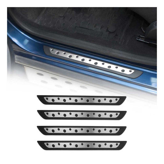 Einstiegsleisten Türschweller für Seat Alhambra 1996-2025 Edelstahl Silber 4tlg