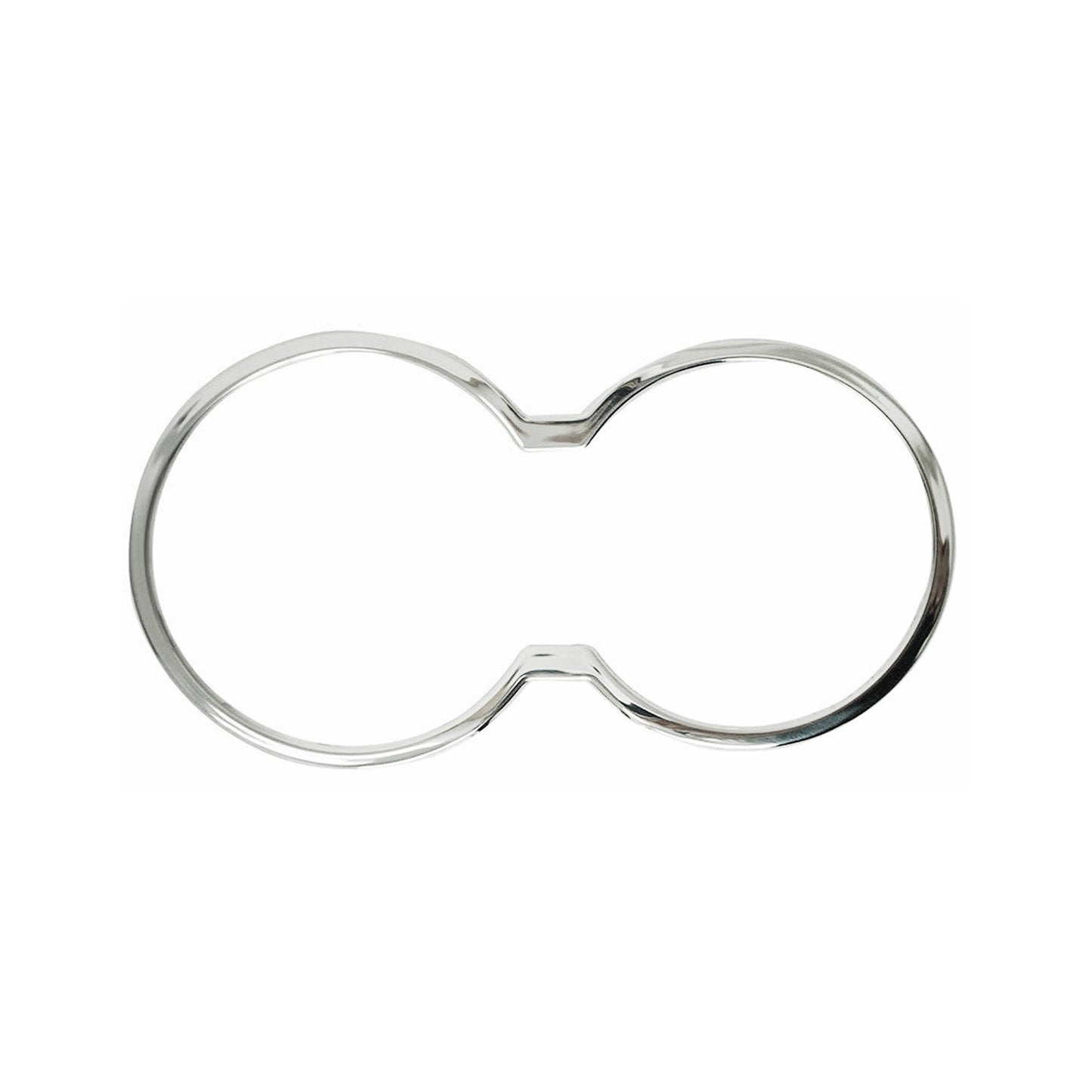 Cadru suport pahare pentru Hyundai ix35 2010-2015, oțel inoxidabil cromat