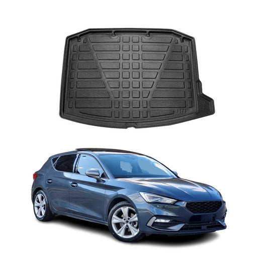 Protecție portbagaj/cargo pentru Seat Leon 2020-2025, cauciuc TPE, negru