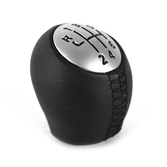 Schaltknopf Schaltknauf für Renault Fluence 2010-2025 6 gang Kunstleder Schwarz