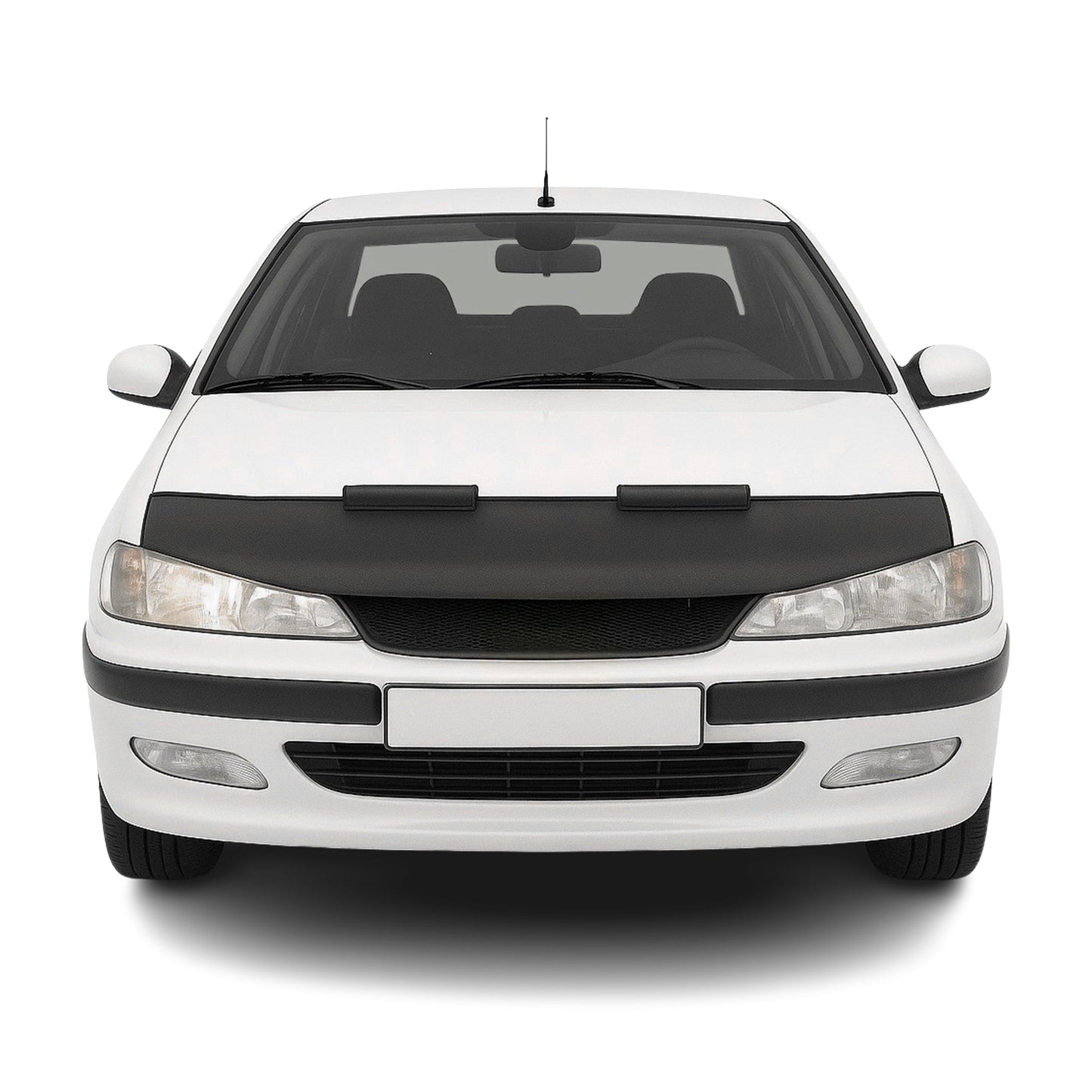 Haubenbra Steinschlagschutz Bonnet Bra für Peugeot 406 1995-2004 Schwarz Halb