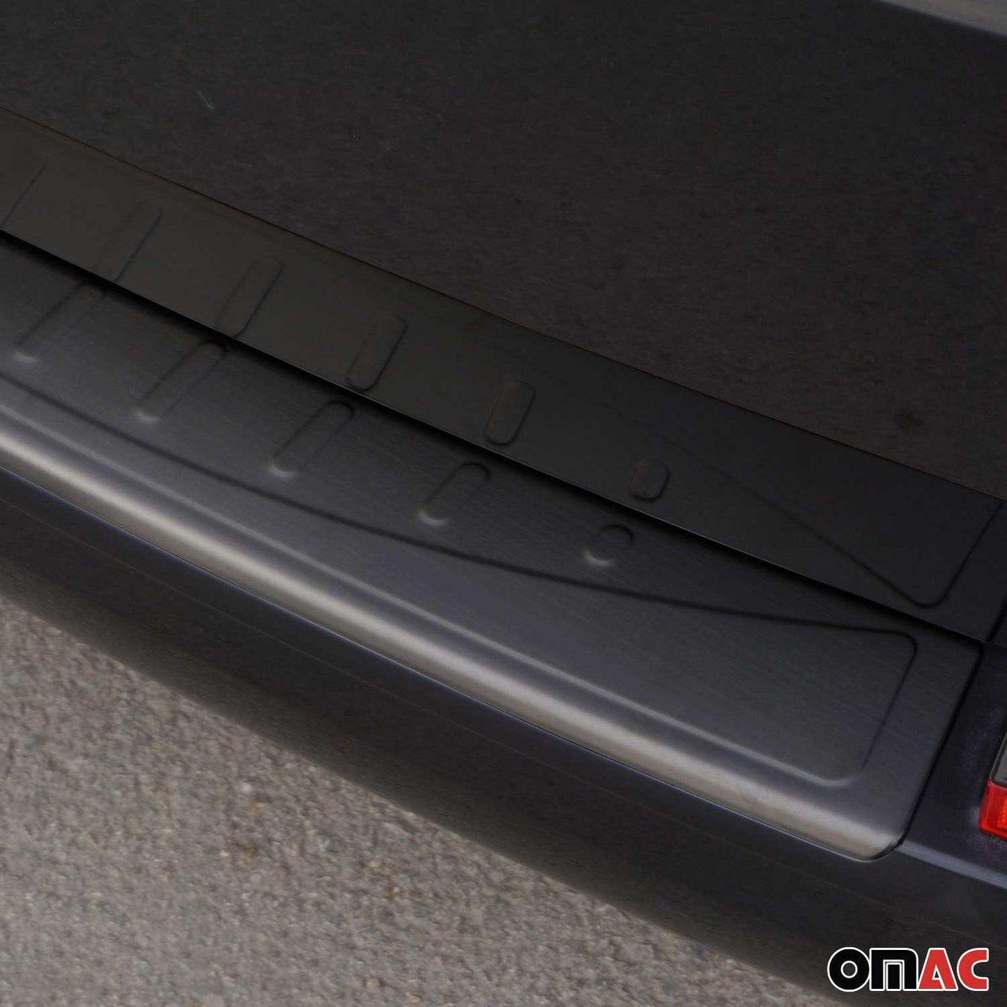 Ladekantenschutz Stoßstange für VW T6 Transporter 2015-2022 Einzeltür Dunkel