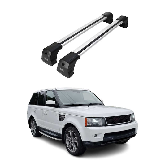 Dachträger für Land Rover Range Rover Sport L320 2005-2013 75kg Alu Silber 2x