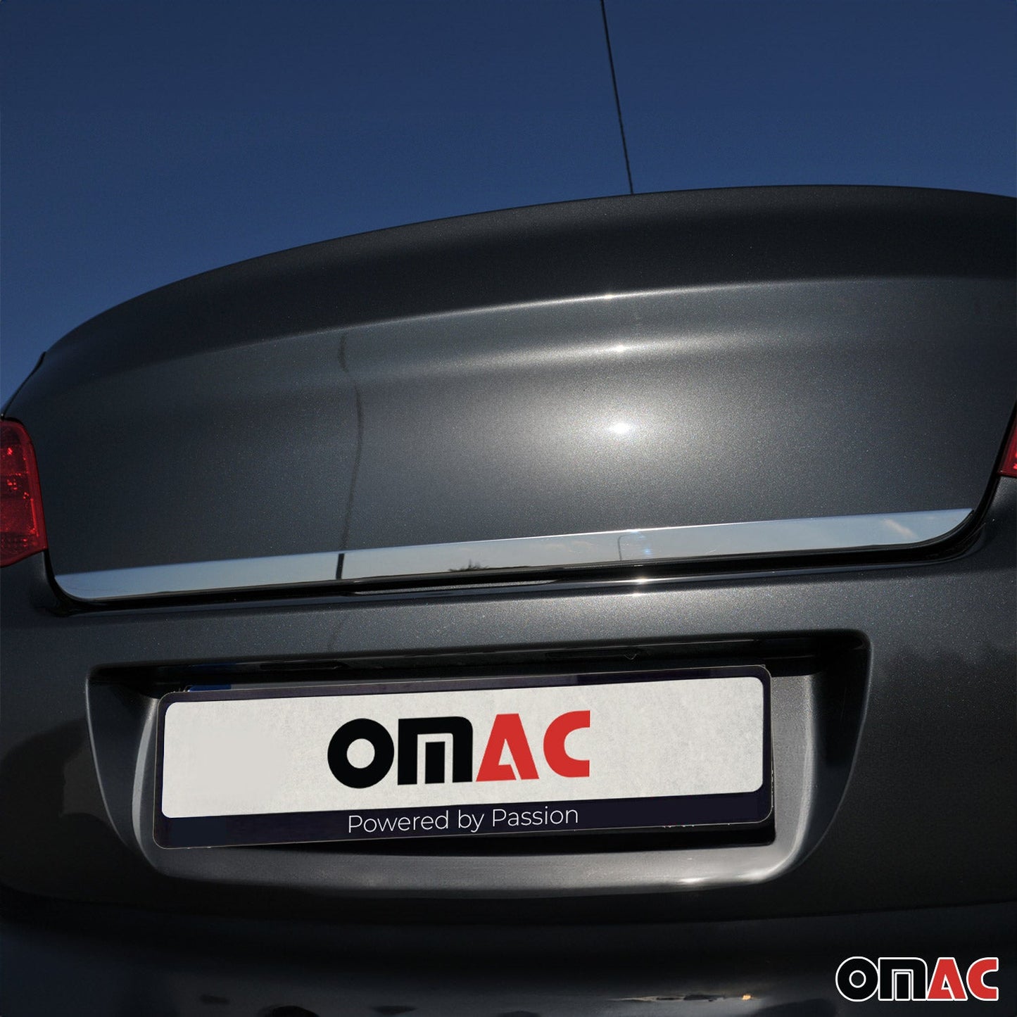 Bandă decorativă portbagaj pentru Peugeot 301, oțel inoxidabil, cromat, 1 bucată