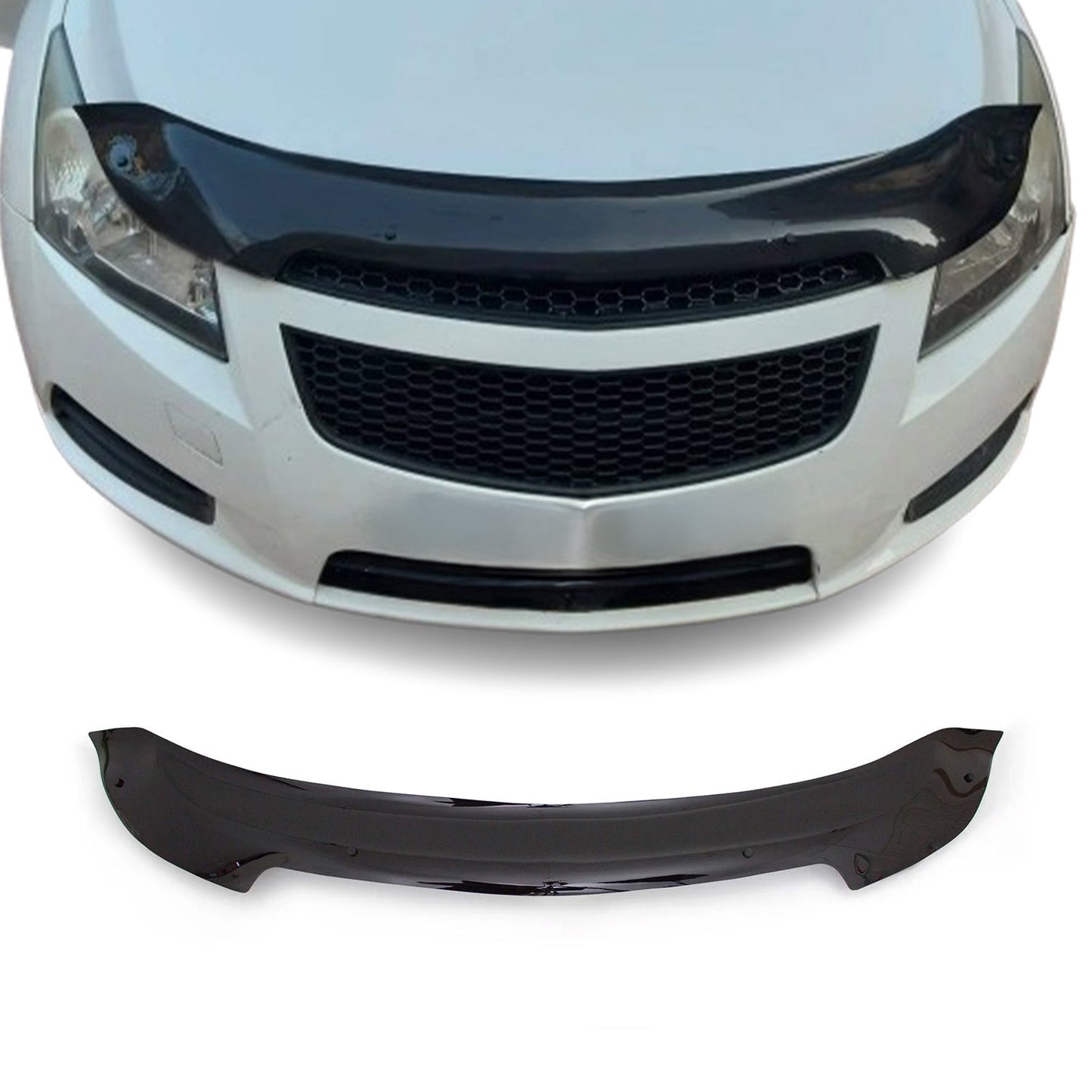 Plasă antiinsecte deflector capotă pentru Chevrolet Cruze 2008-2016, culoare închisă