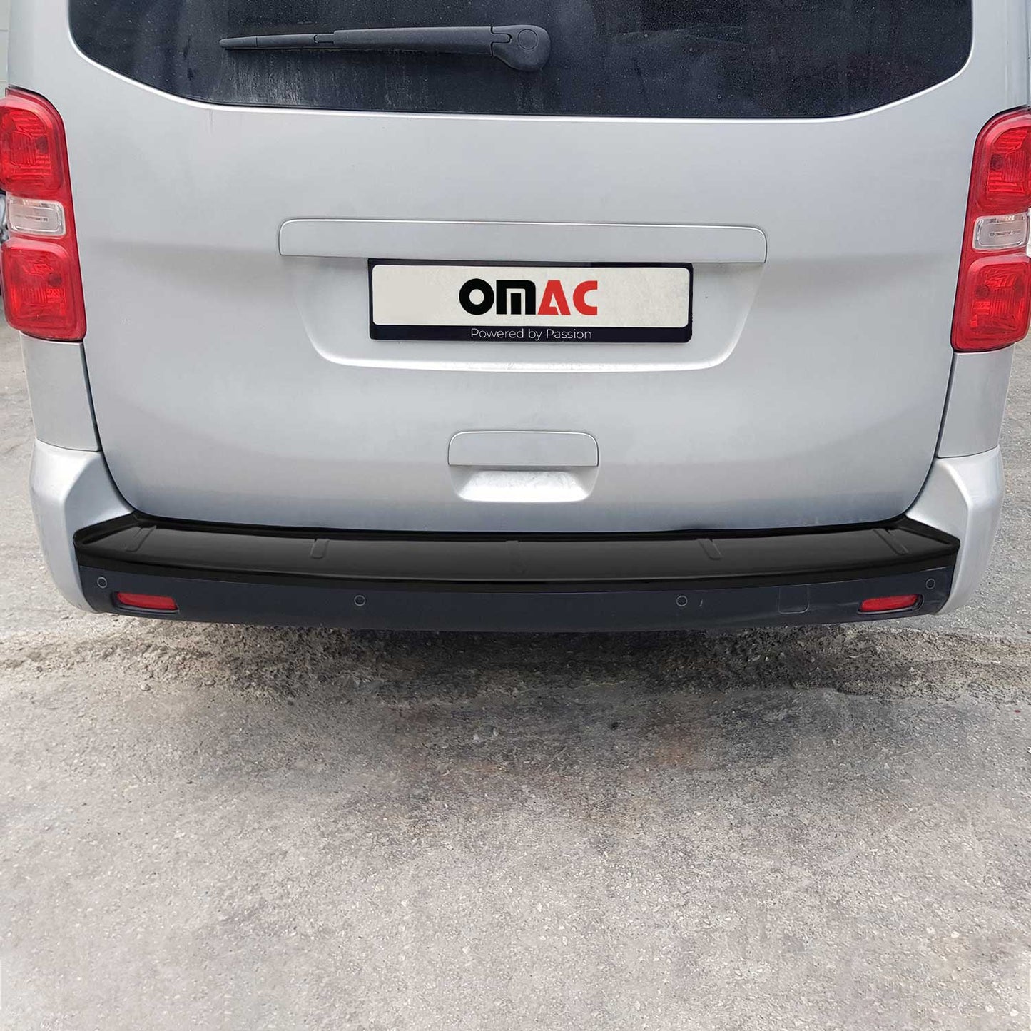 Ladekantenschutz Stoßstangenschutz für Opel Zafira Life 2019-2023 Schwarz ABS L3