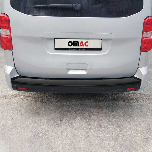 Ladekantenschutz Stoßstangenschutz für Opel Zafira Life 2019-2023 Schwarz ABS L3