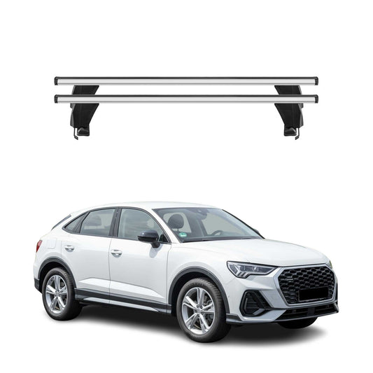 Menabo Dachträger Grundtäger für Audi Q3 F3 Sportback 2019-2025 50kg Alu Grau 2x