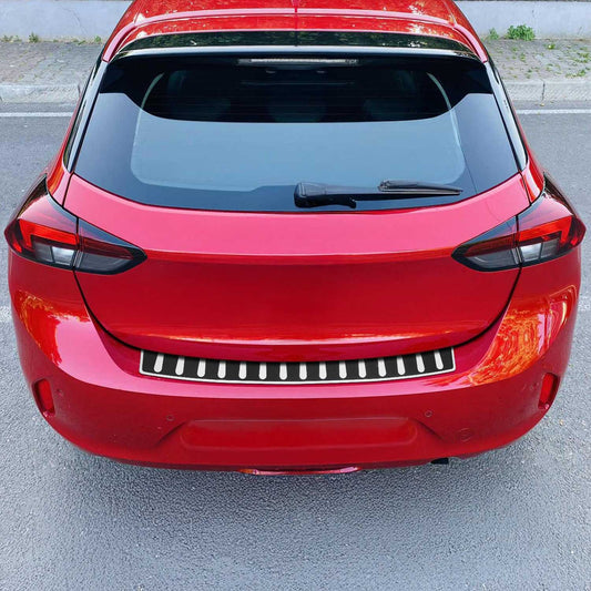 Protecție prag bara de protecție pentru Opel Corsa F 2023-2025, oțel inoxidabil, fibră de carbon