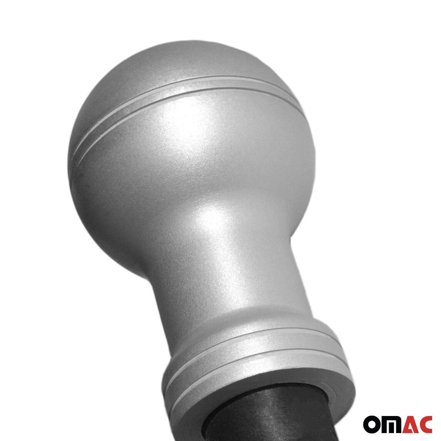 Schaltknauf Schaltknopf für VW Golf 1974-1983 5 / 6-Gang Aluminium Silber