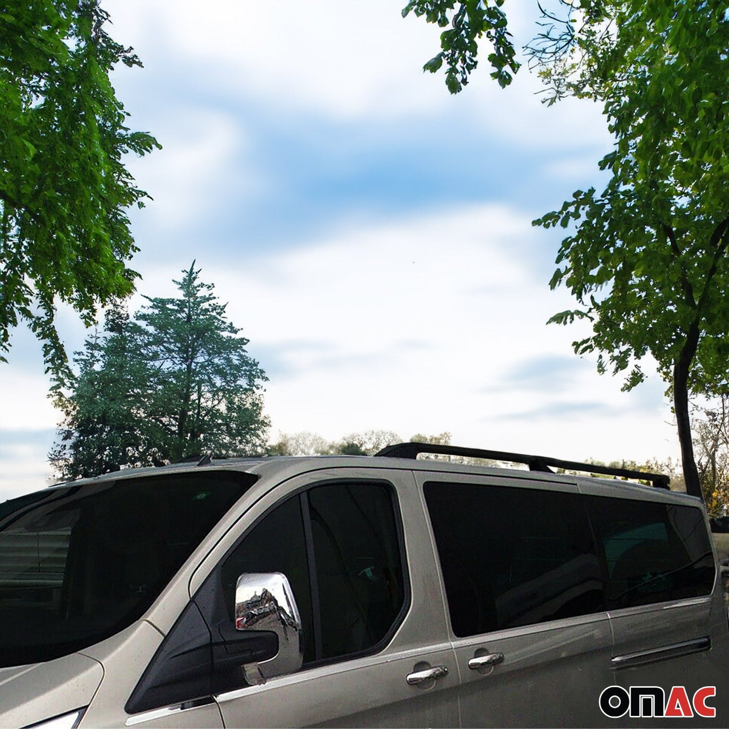 Aluminium Dachreling Querträger für Peugeot Bipper 2008-2024 Schwarz ABE