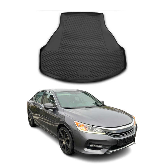 Covoraș portbagaj/tapițerie portbagaj pentru Honda Accord Saloon 2013-2017, cauciuc TPE