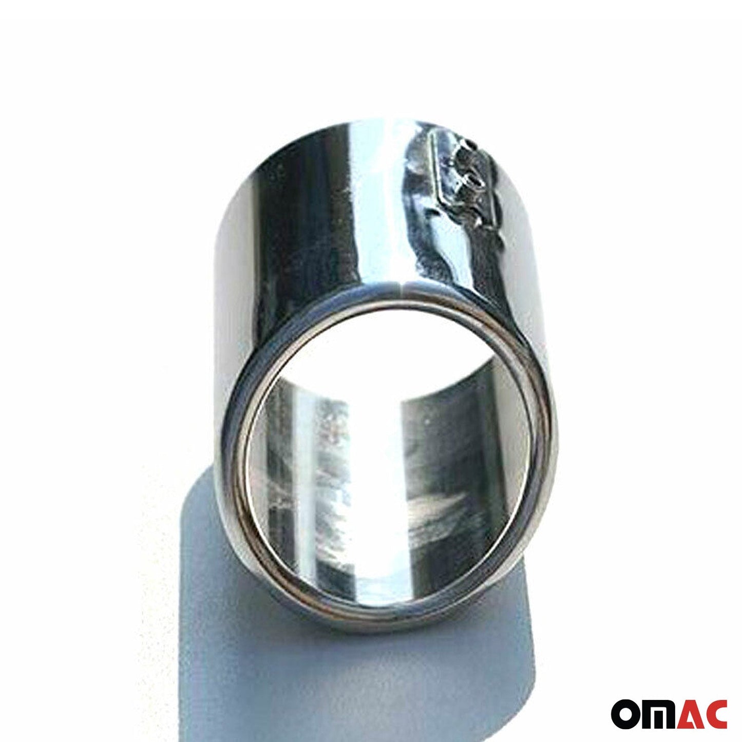 Ornamente eșapament pentru Audi TT 80 90 100 200 Quattro, oțel inoxidabil cromat, 76mm, 2x