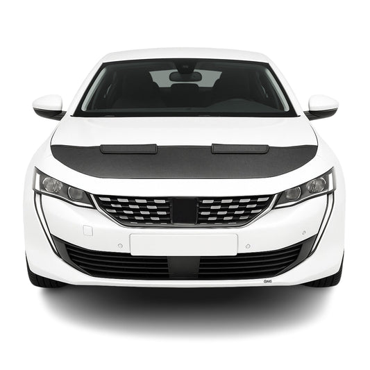 Haubenbra Steinschlagschutz Bonnet Bra für Peugeot 508 2018-2025 Carbon Halb