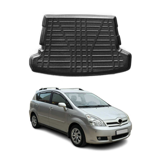 Căptușeală portbagaj/cargo pentru Toyota Verso 2004-2009, cauciuc TPE, negru