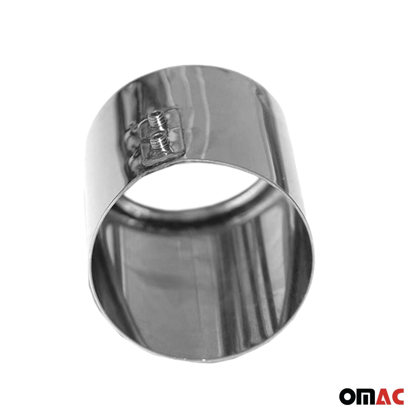 Ornamente eșapament pentru Fiat Linea 2007-2018 oțel inoxidabil cromat 60mm 1 bucată