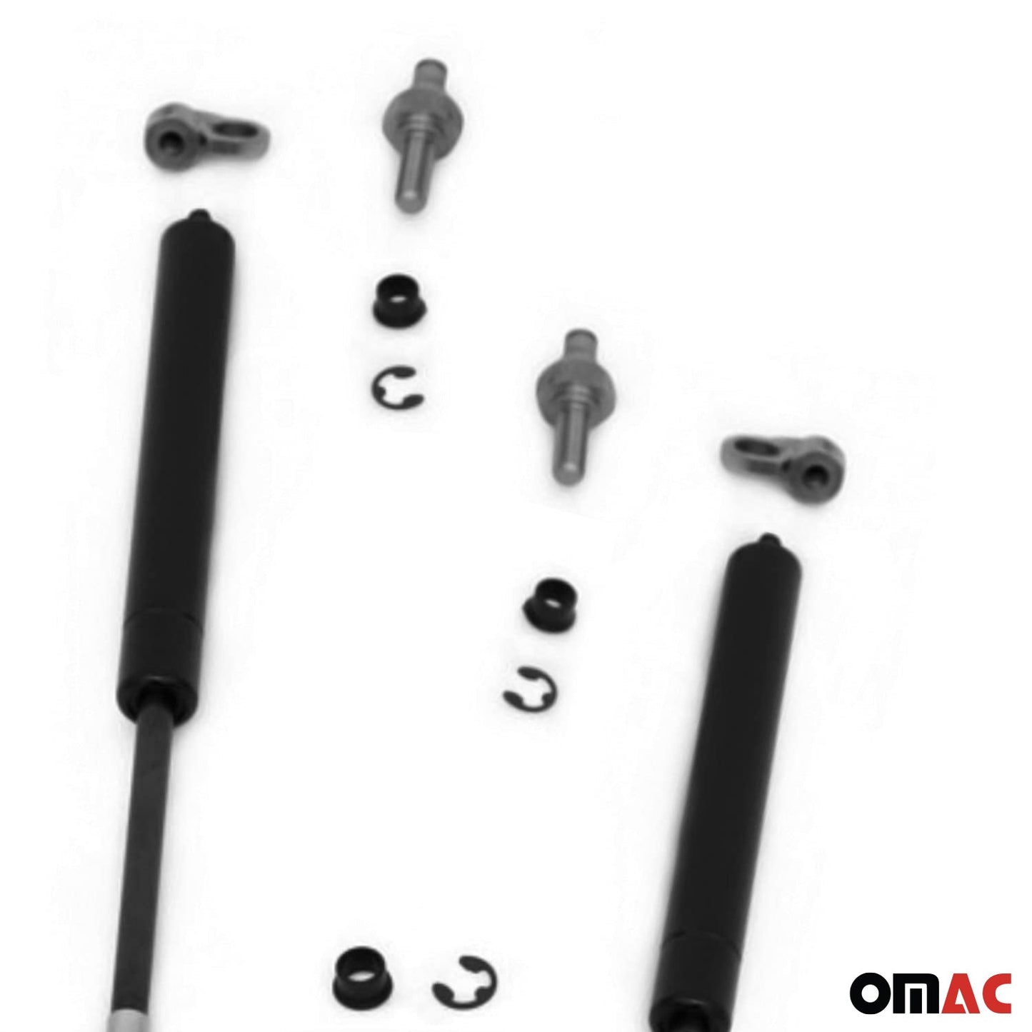 2x Amortizoare hayon cu arcuri pe gaz pentru VW Amarok 2010-2021 din oțel inoxidabil