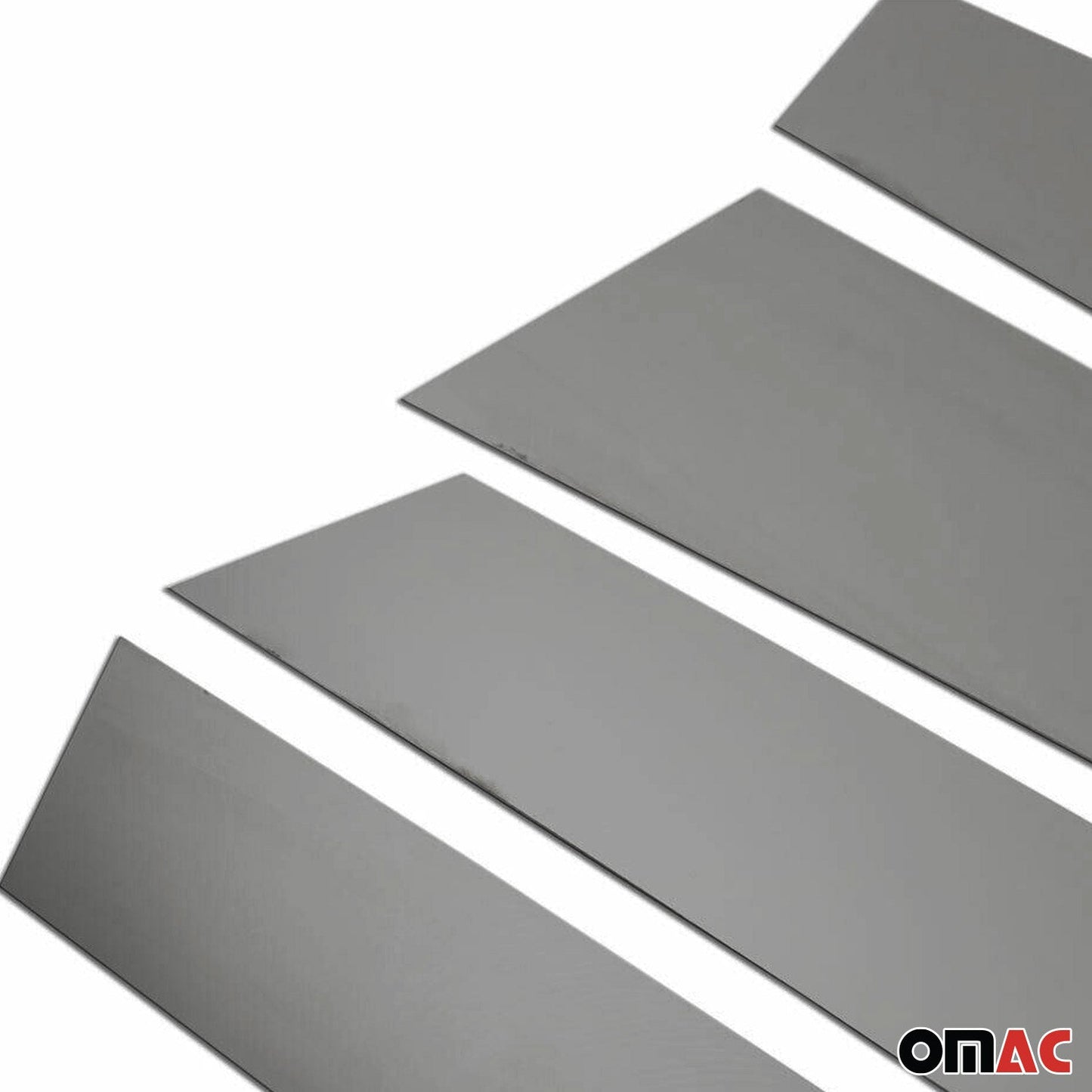 Ornamente stâlp ușă montantă B pentru Range Rover Sport 2013-2020, crom închis, 6x