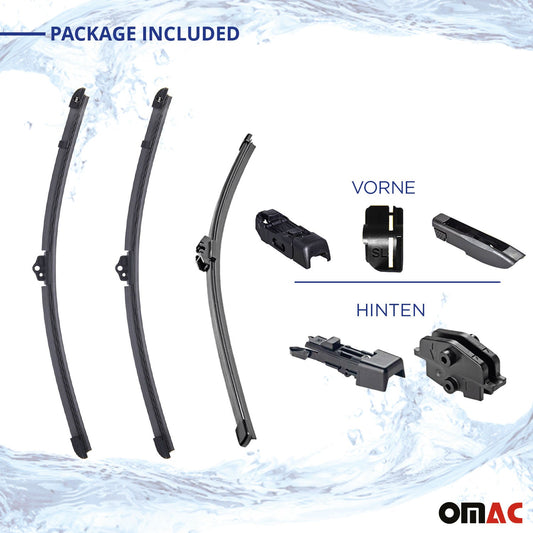 Set lame ștergătoare de parbriz Mercedes Clasa T Citan W420 SWF 2021-2025 650/450 mm și 240 mm