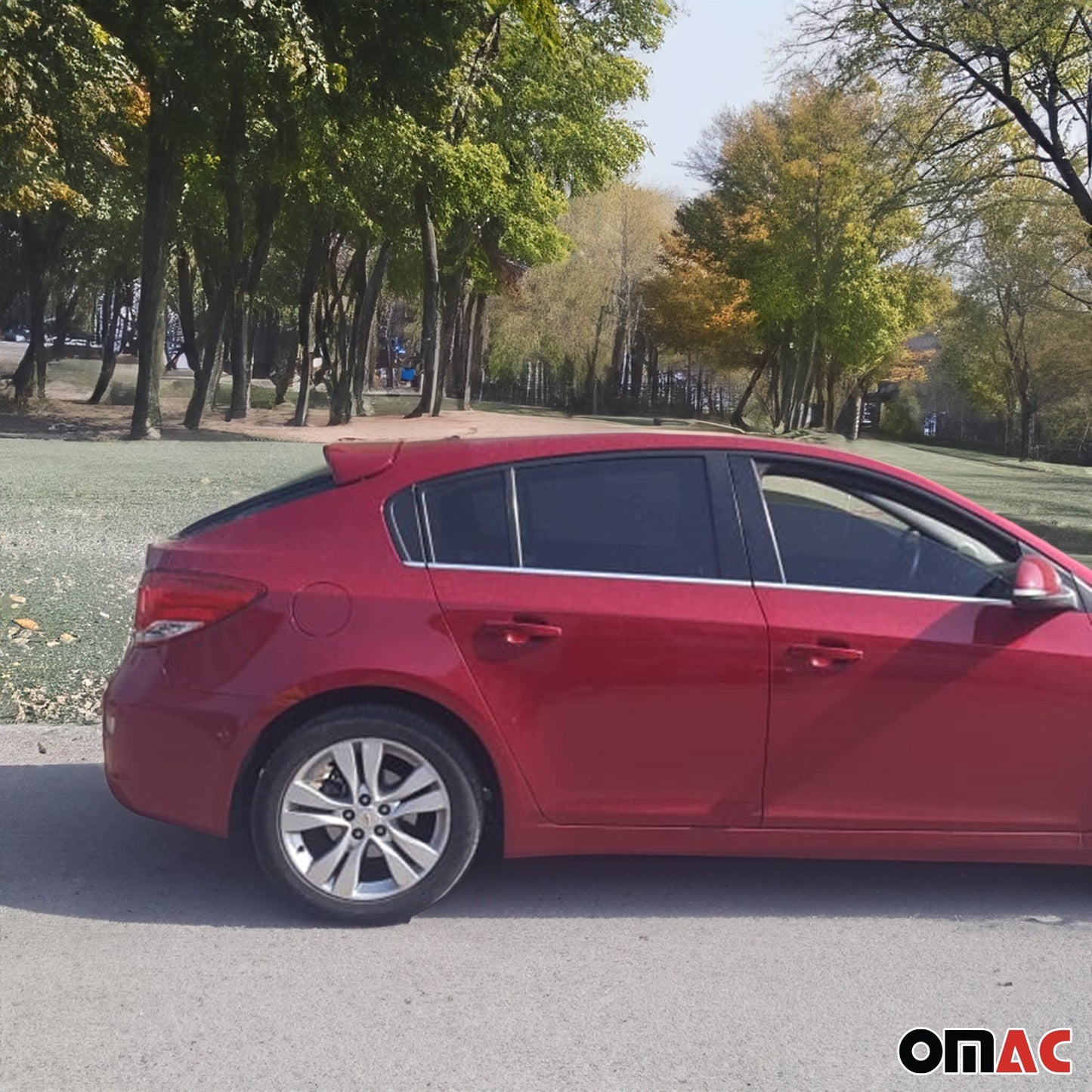 Heckspoiler Dachspoiler für Chevrolet Cruze 2011-2016 Schrägheck Grundiert ABS