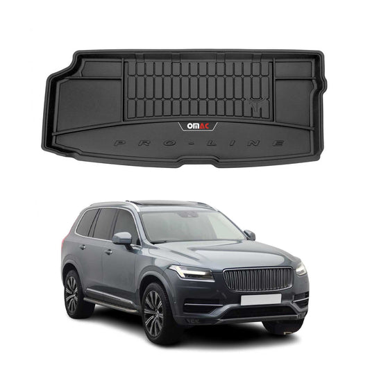OMAC Gummi Kofferraumwanne für Volvo XC90 2015-2025 TPE Laderaumwanne Schwarz