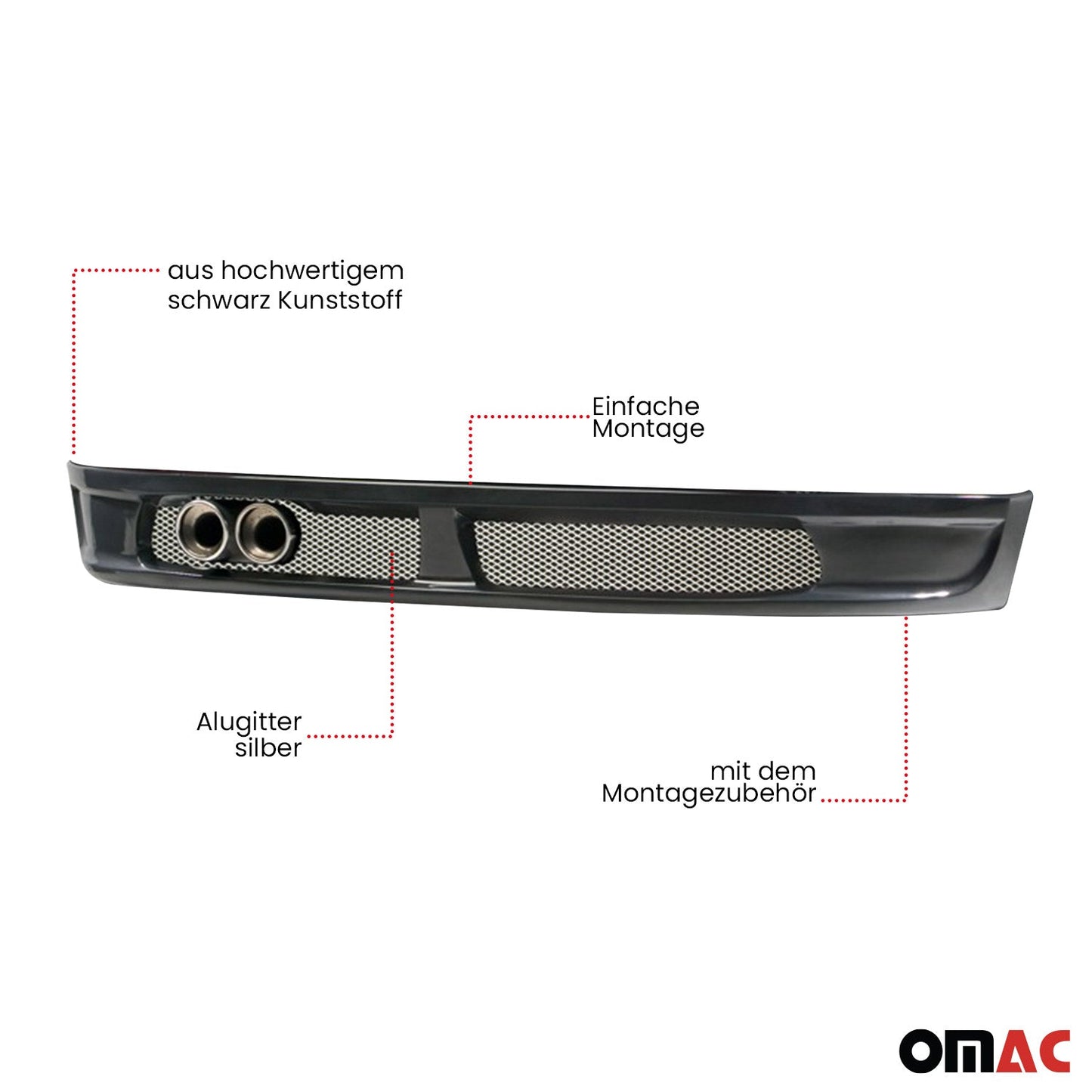 RDX Heckschürzenansatz für Fiat Grande Punto 2005-2023
