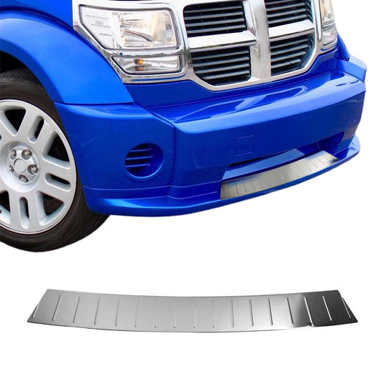 Benzi decorative grilă auto pentru Dodge Nitro 2007-2012, oțel inoxidabil, argintiu, 1 bucată