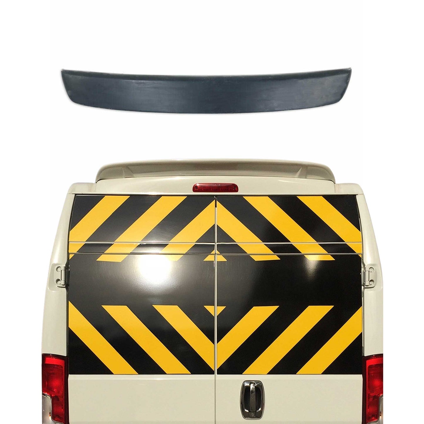 Heckspoiler Dachspoiler Hecklippe für Citroen Jumper 2006-2014 ABS Grundiert