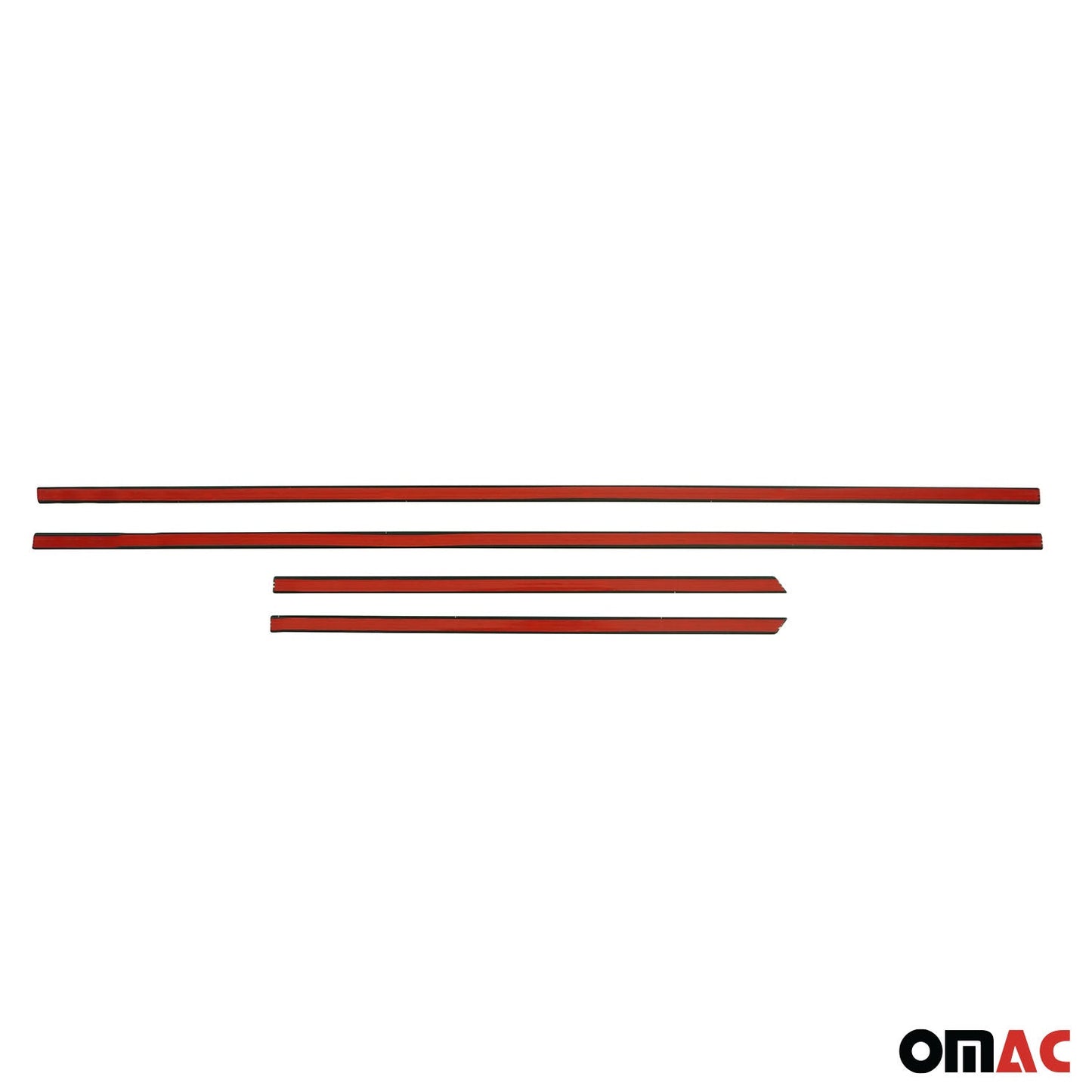 Seitentürleiste Türleisten Türschutzleisten für Volvo S60 2009-2025 Alu Matt 4x