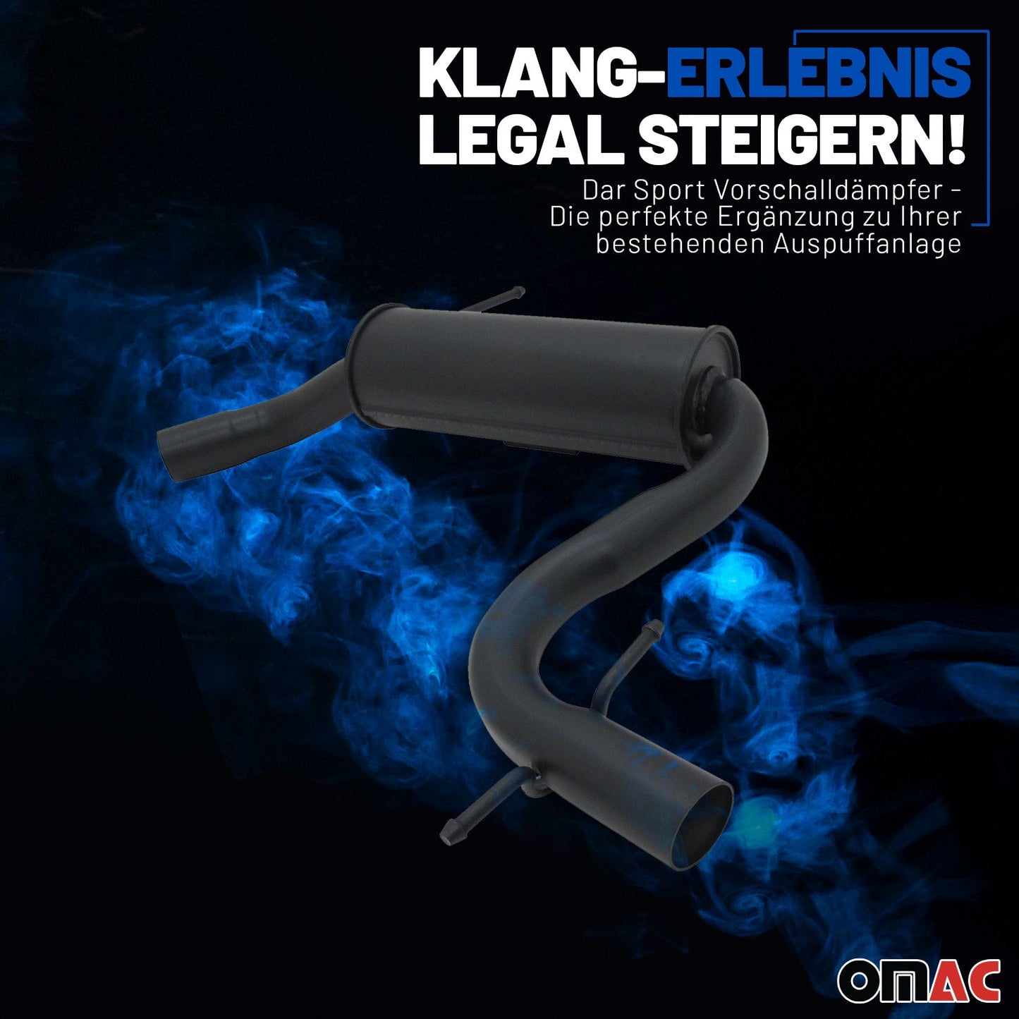 NOVUS Sport Vorschalldämpfer für A3 Leon Golf 5 6 Beetle Scirocco mit EG