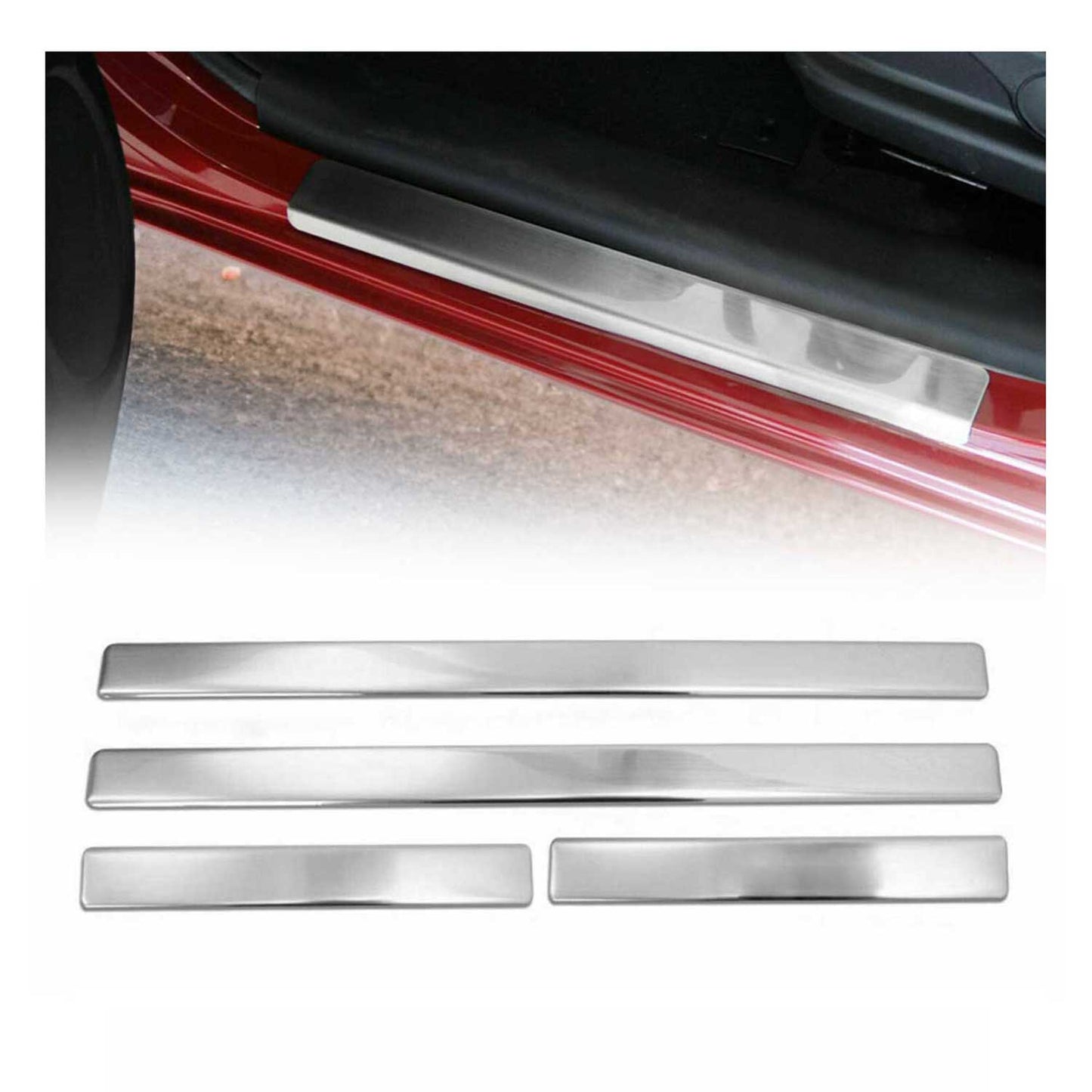 2017-2025 Peugeot 5008 Chrom Einstiegsleisten Türschutzleiste Norm Edelstahl