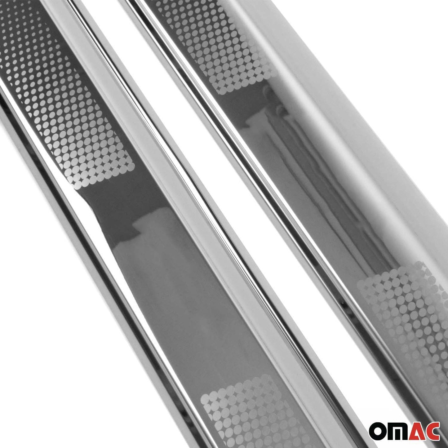 Ornamente prag uși pentru VW Golf 2010-2013 Pulse, oțel inoxidabil, argintiu, set 2 piese