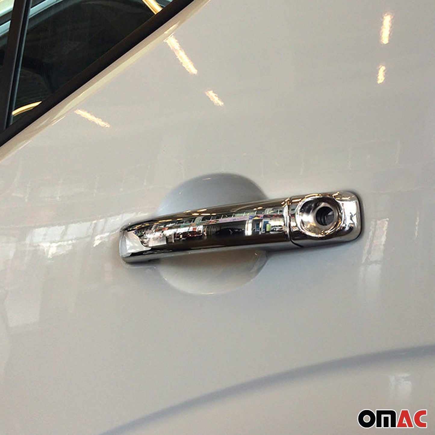 Türgriff Blende Türgriffkappen für Nissan NV400 2010-2021 4-Tür Edelstahl 8x