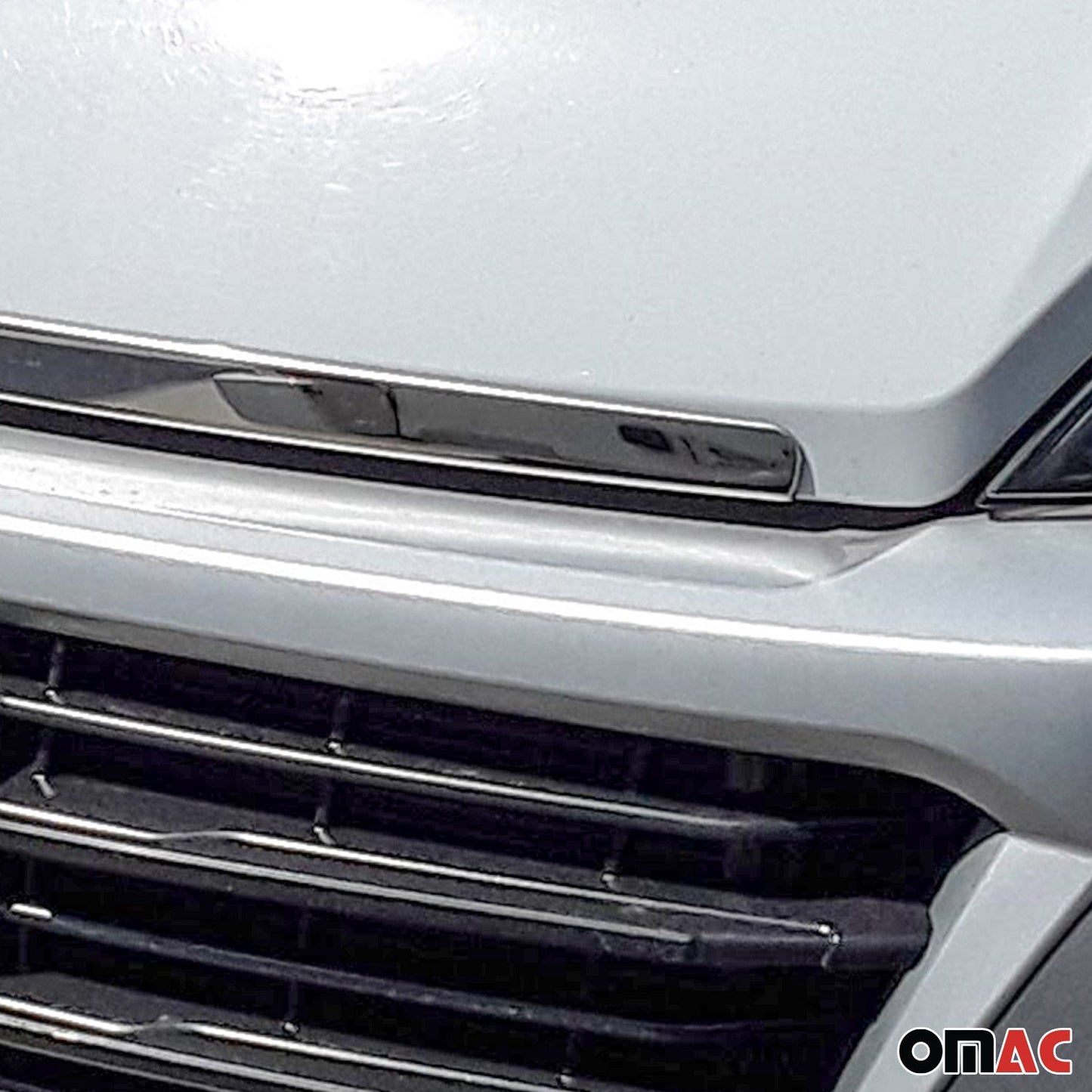 Motorhaube Chromleiste Frontleiste für Citroen Jumper 2006-2014 Edelstahl Silber