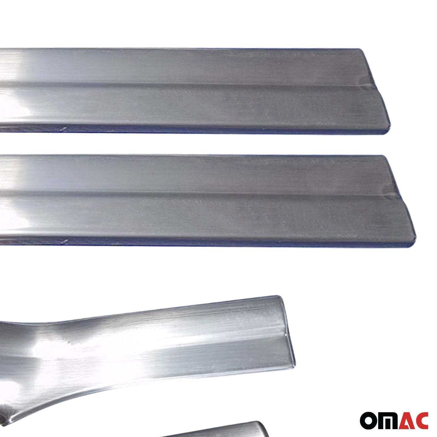 Protecții prag interior pentru BMW X1 E84 2012-2025, oțel inoxidabil cromat, 4 bucăți