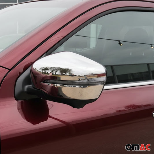 Capace oglinzi/acoperiri oglindă pentru Mercedes Clasa X 2017-2020, oțel inoxidabil, argintiu