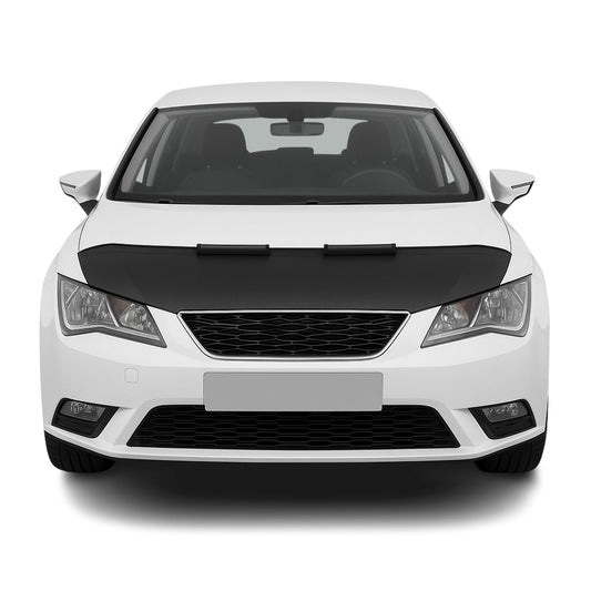 Protecție capotă anti-ciobire pentru Seat Leon 2012-2020, jumătate neagră