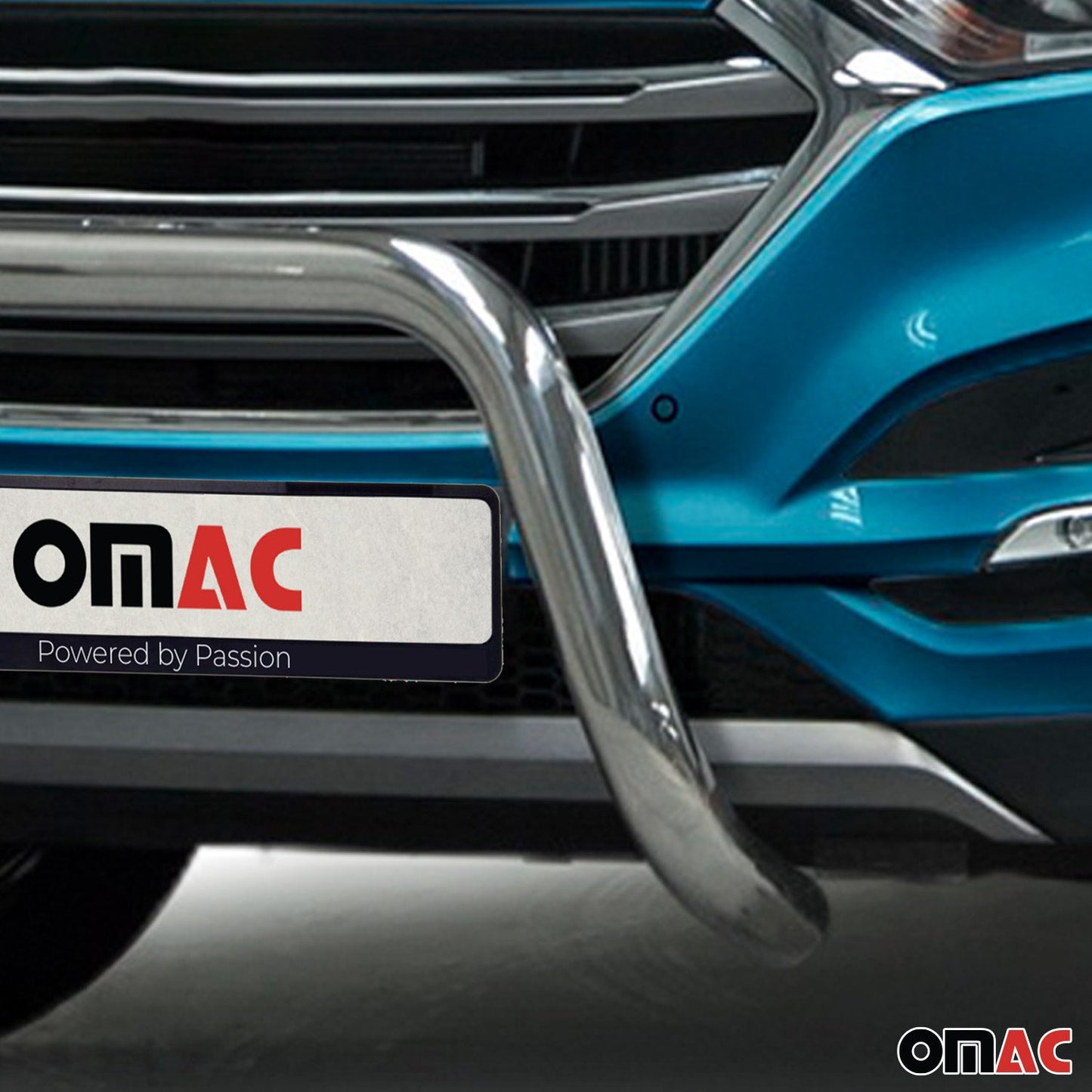 Bară de protecție/buton față pentru Hyundai Tucson 2015-2020 cu ABE (omologare de tip germană) argintiu