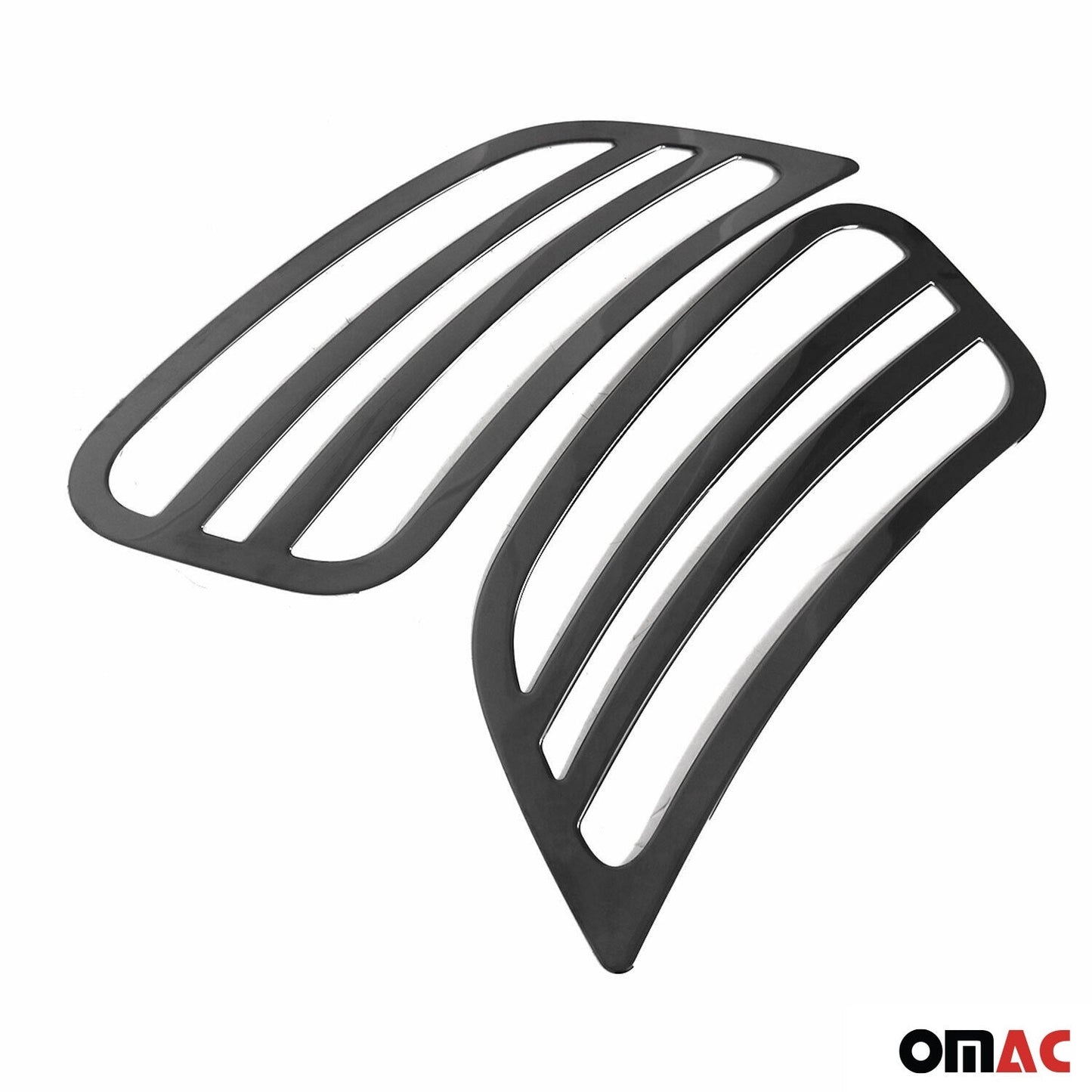 Benzi decorative grilă auto pentru Mercedes Sprinter 2018-2025, crom închis, 2x