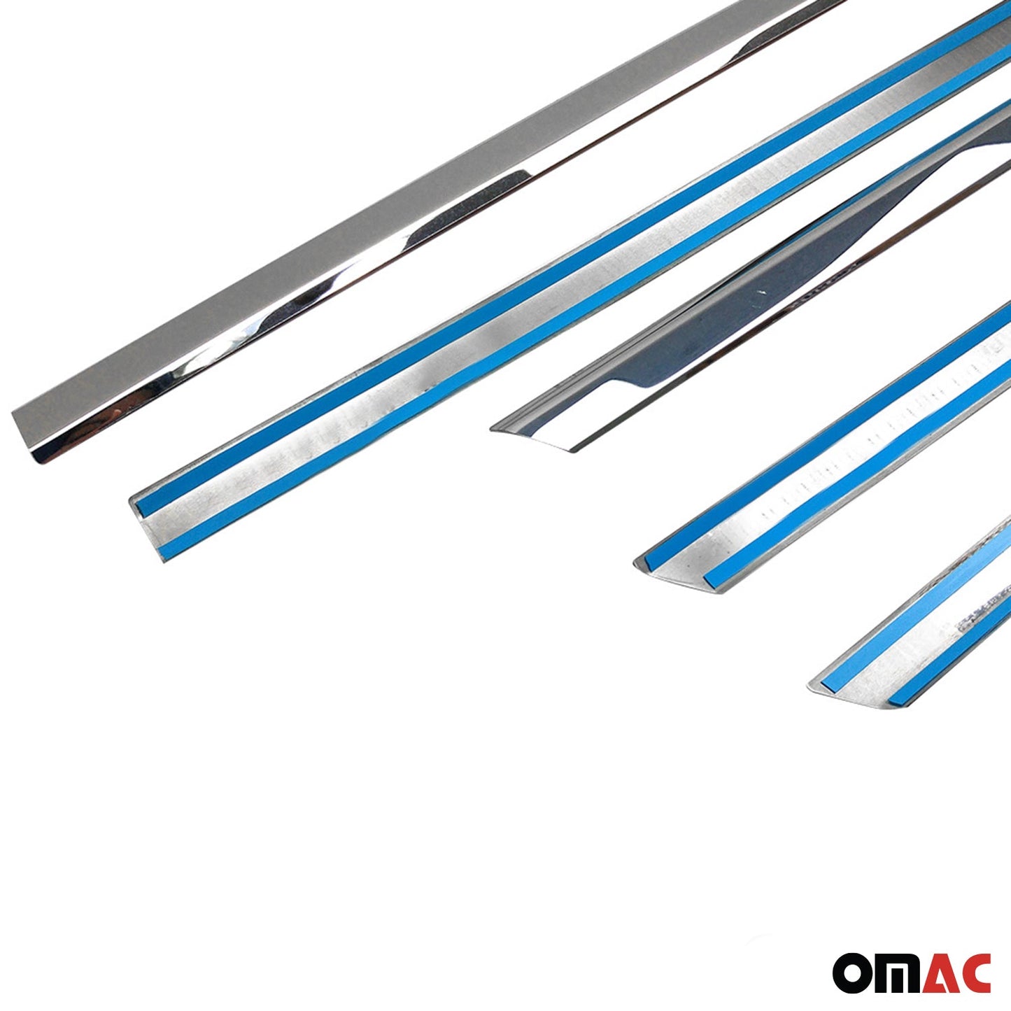 Seitentürleiste Türschutzleiste für VW Passat Variant B8 2015-2019 Edelstahl 8x