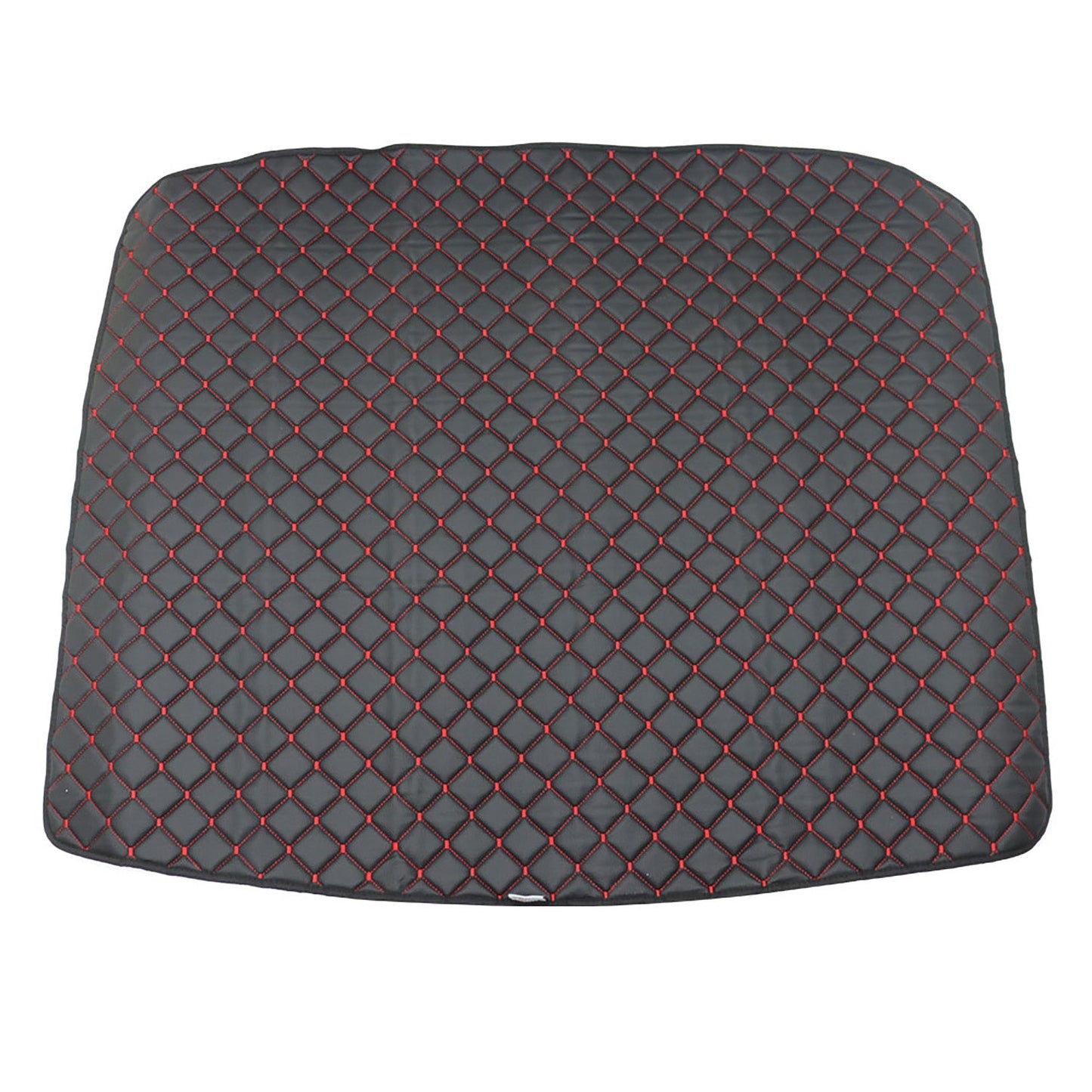 Covoraș portbagaj din piele PU pentru VW Tiguan 2016-2024, negru/roșu