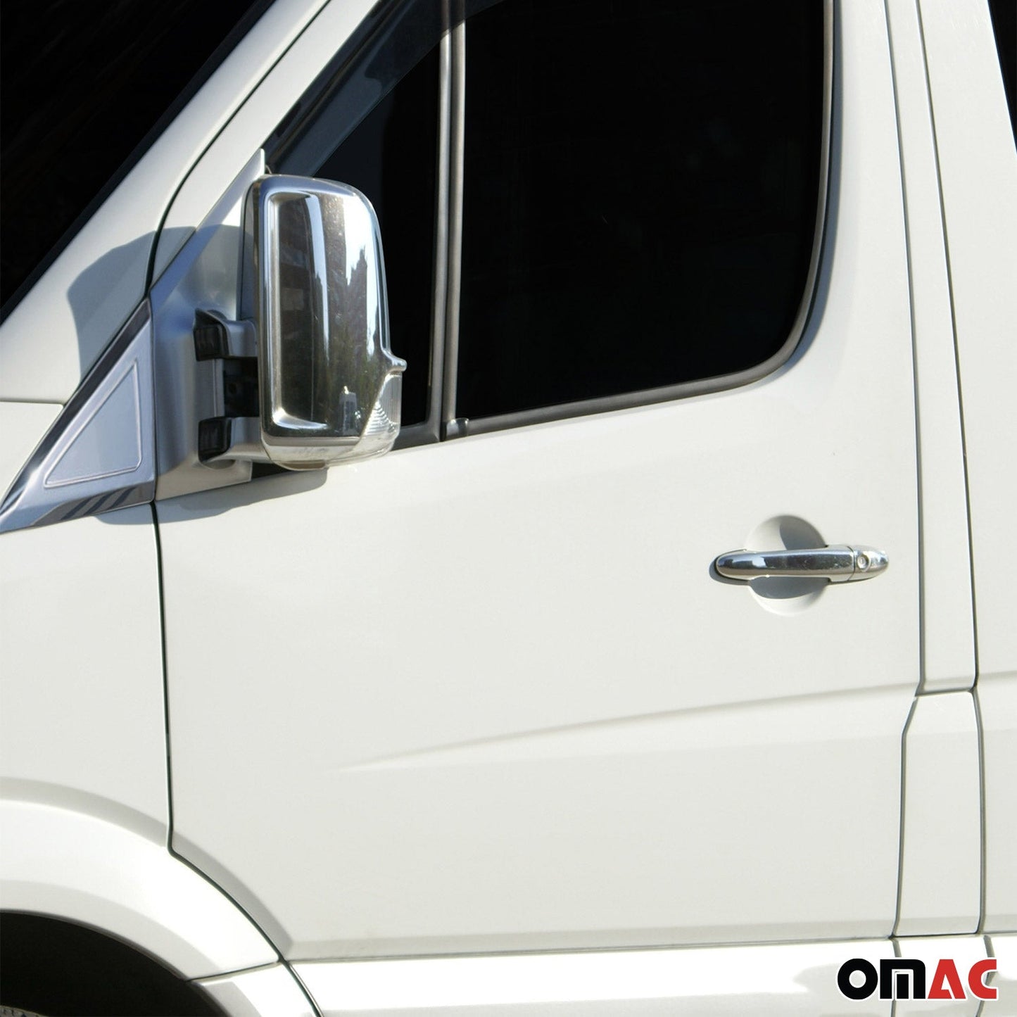 Capac mâner ușă, capace mâner ușă pentru VW Crafter 2006-2017 4 uși, oțel inoxidabil, 8x