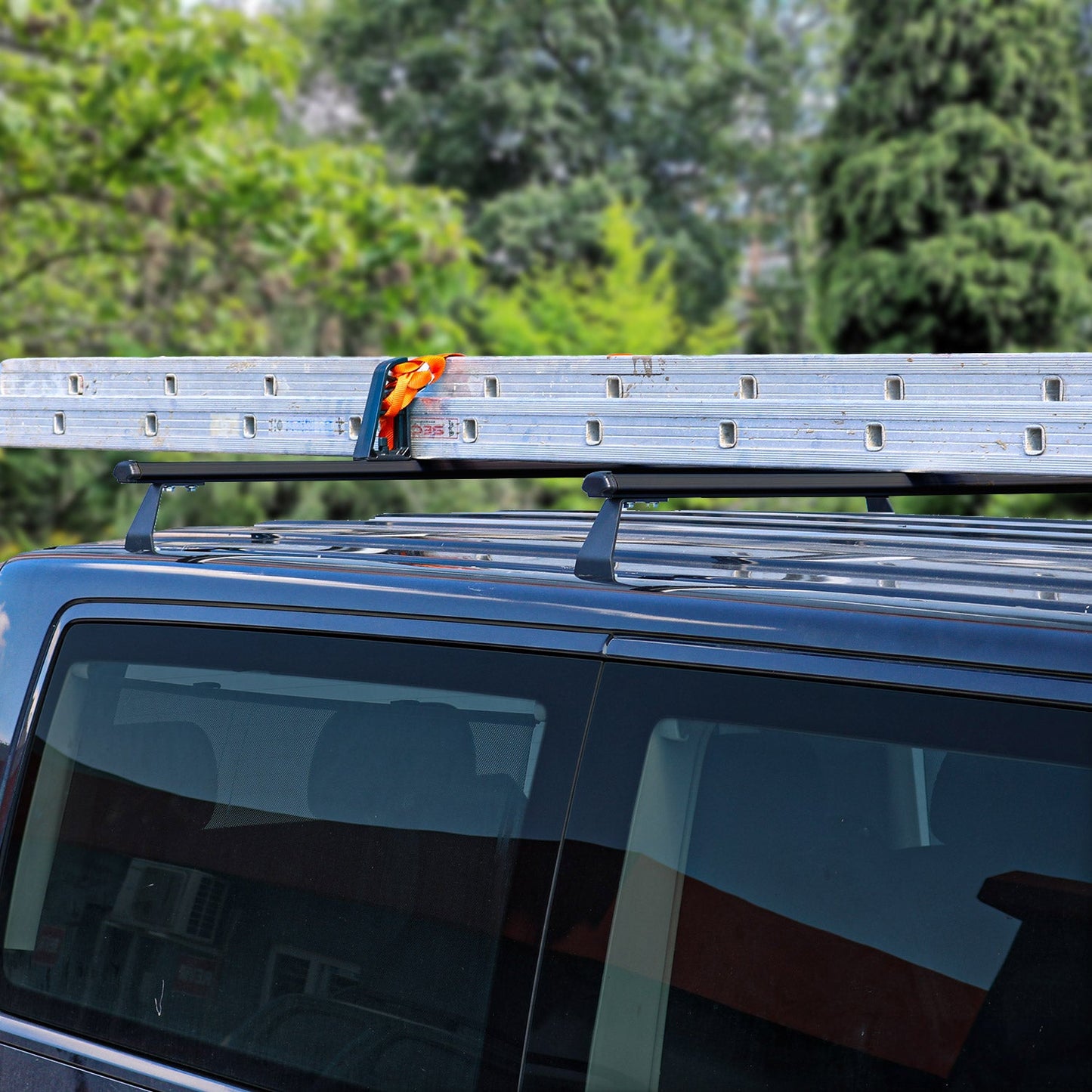 2x Set portbagaj plafon + suport scară pentru VW T5 Transporter Caravelle 2003-2015