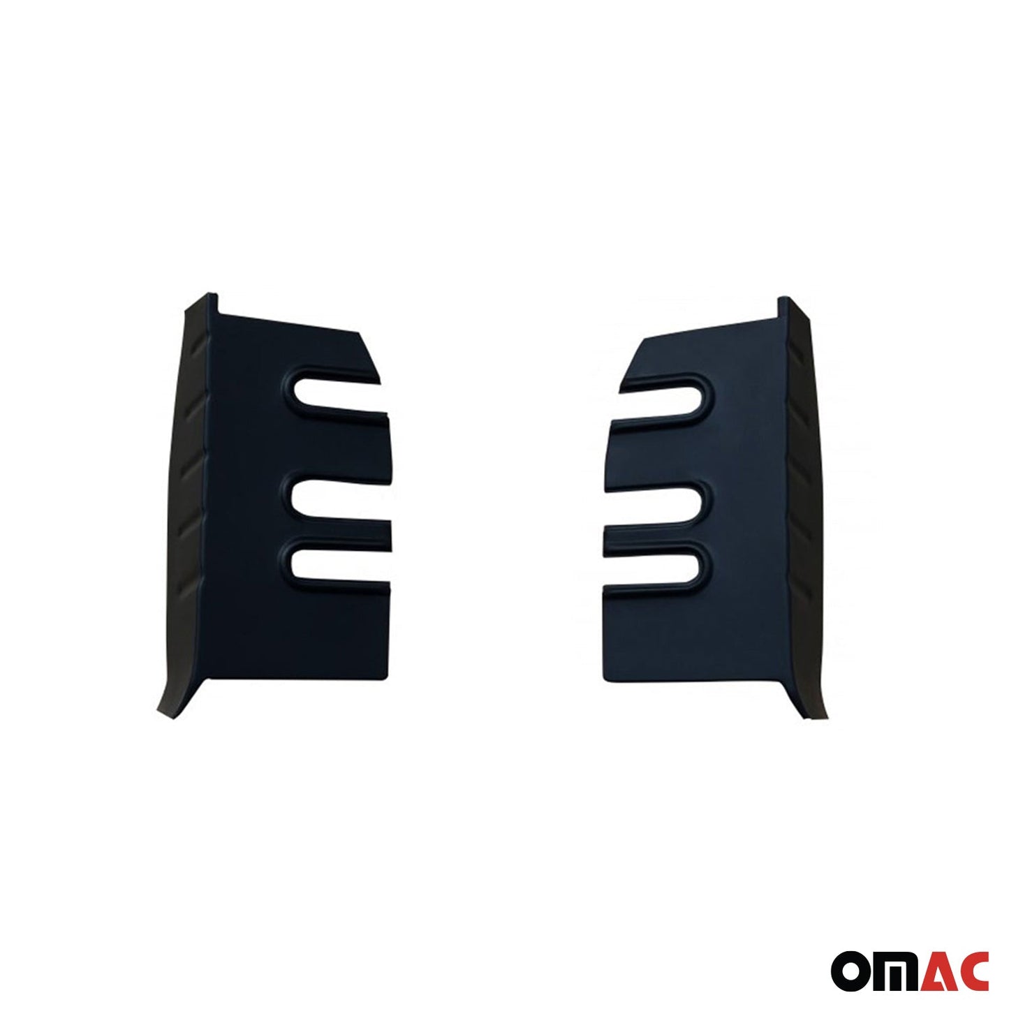 Protecție colț portbagaj pentru Dacia Duster 2010-2018 ABS Negru set 3 piese