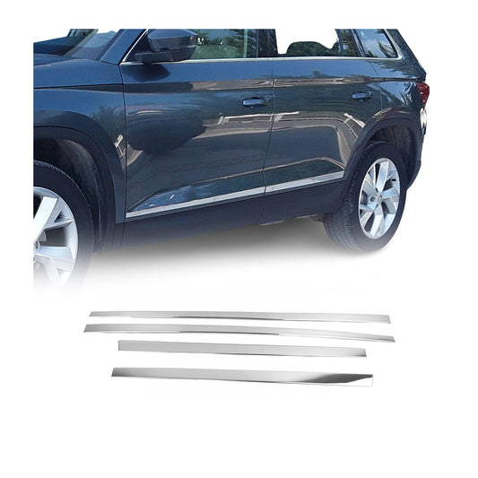 Seitentürleiste Türleisten Türschutzleiste für DFSK Fengon 5 2018-2025 Chrom 4x