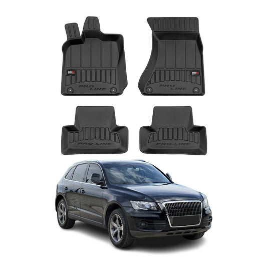 2008-2017 Audi Q5 Fußmatten TPE Schwarz 4 tlg