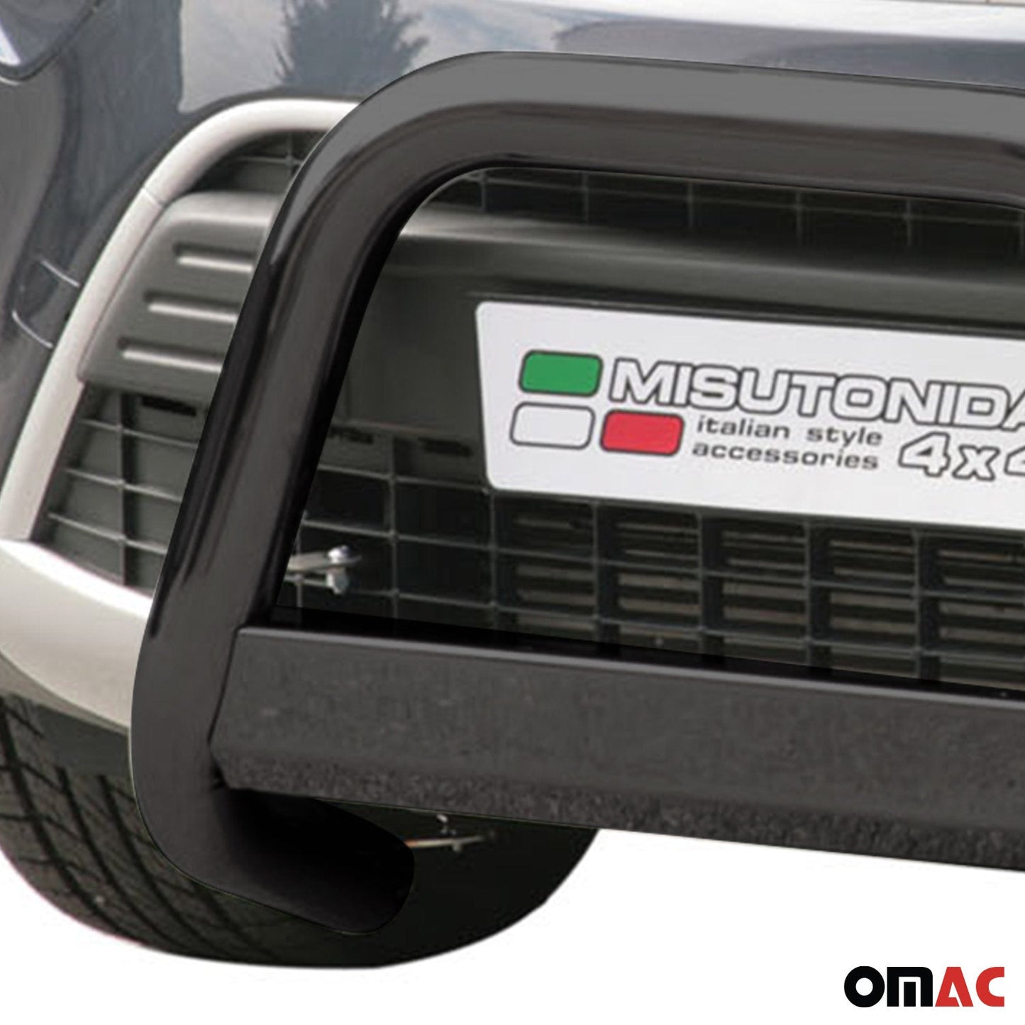 Bară de protecție/buton față pentru Ford Kuga 2008-2012, ø63mm, oțel, negru, protecție