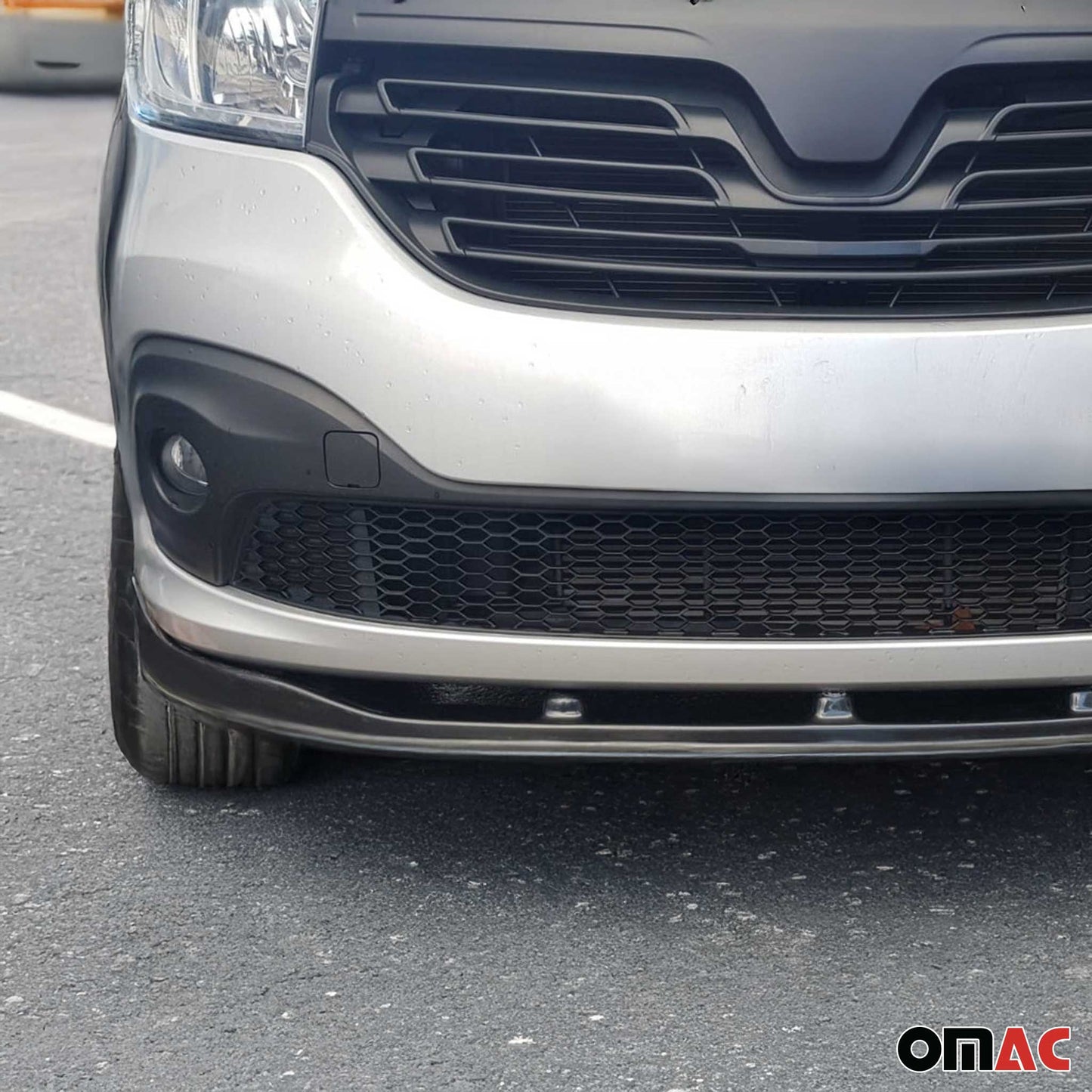 Frontspoiler Lippe Stoßstange Splitter für Renault Trafic 2014-2022 ABS Schwarzv