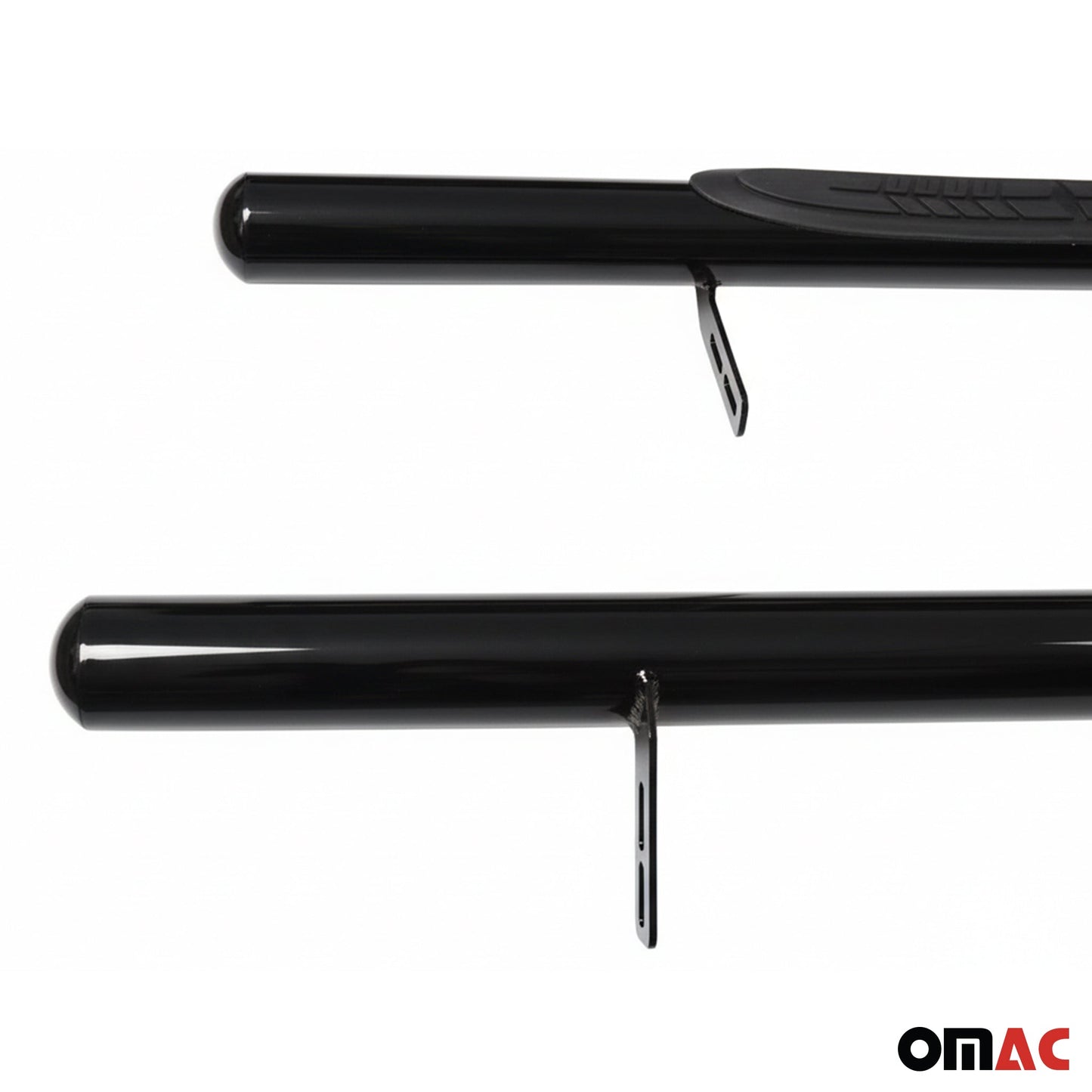 Praguri laterale din oțel, negre, pentru Mercedes Vito W447 L1/L2, 2014-2025, 2 buc.